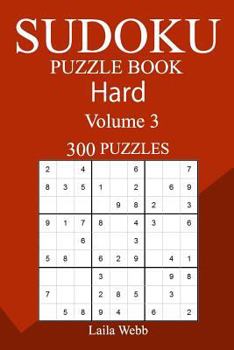 Paperback 300 Hard Sudoku Puzzle Book