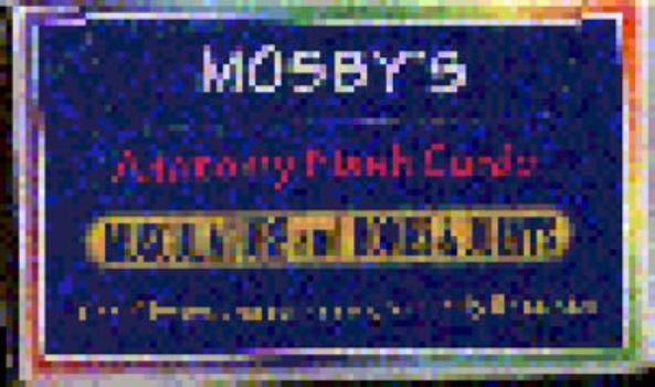 Cards Mosby's Anatomy Flash Cards: Musculature and Bone & Joints Book