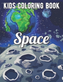 Paperback Space Coloring Book: Fantastic Outer Space Coloring with Planets, Astronauts, Space Ships, Rockets Book