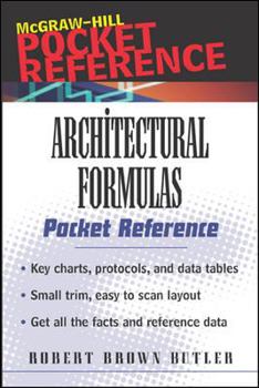 Hardcover Architectural Formulas Pocket Reference Book