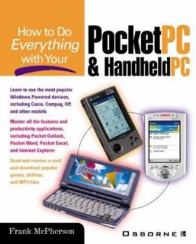 Paperback How to Do Everything with Your Pocket PC & Handheld PC Book