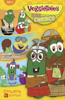 Paperback VeggieTales Supercomics, Volume 3 Book