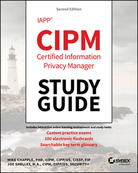 Paperback Iapp Cipm Certified Information Privacy Manager Study Guide Book