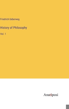 Hardcover History of Philosophy: Vol. 1 Book