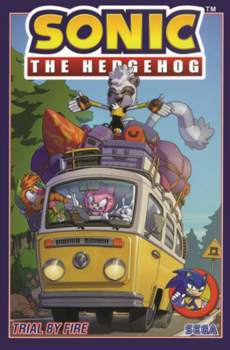 Library Binding Trial by Fire Book