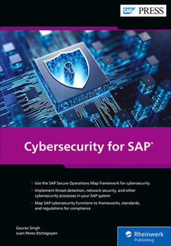 Hardcover Cybersecurity for SAP Book