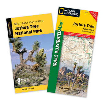 Best Easy Day Hiking Guide and Trail Map Bundle: Joshua Tree National Park