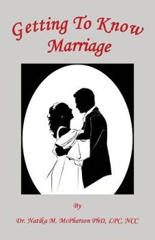 Paperback Getting to Know Marriage Book