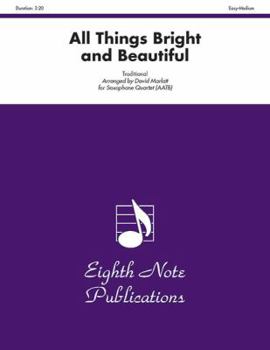 Paperback All Things Bright and Beautiful: Score & Parts Book