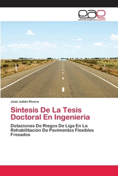 Paperback Sintesis De La Tesis Doctoral En Ingenieria [Spanish] Book