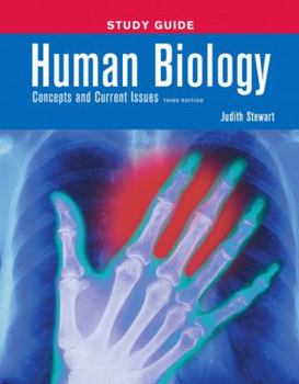 Paperback Human Biology Study Guide: Concepts and Current Issues Book