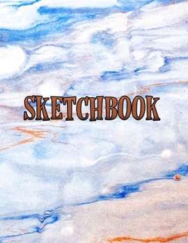 Paperback Sketchbook: Notebook for Sketching, Doodling, Painting, Drawing or Writing 8.5 x 11 100 Pages, 8.5 x 11 (Pretty Cute Abstract Cove Book