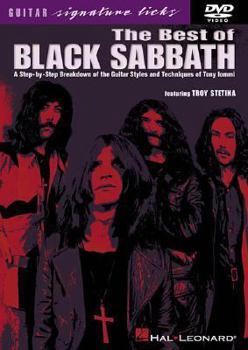 DVD The Best of Black Sabbath: A Step-By-Step Breakdown of the Guitar Styles and Techniques of Tony Iommi Book