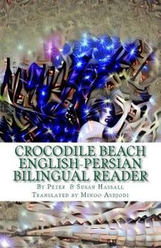 Paperback Crocodile Beach: English-Persian Bilingual Reader Book