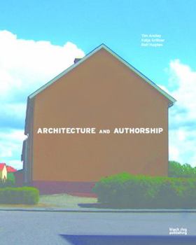 Paperback Architecture and Authorship Book