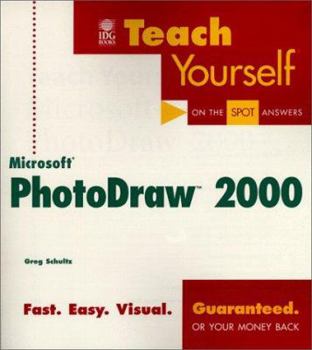 Paperback Teach Yourself Microsoft Photodraw 2000 Book