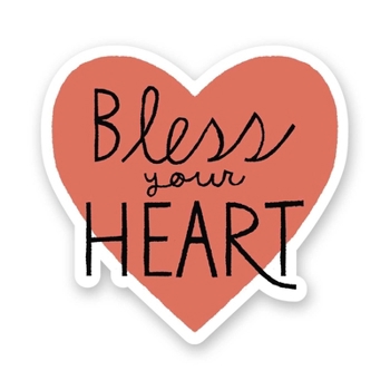 Misc. Bless Your Heart Sticker Prepack Book