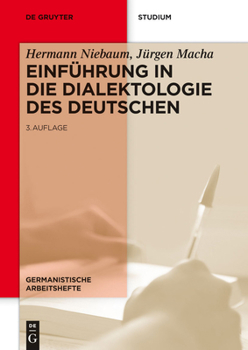 Paperback Einführung in die Dialektologie des Deutschen [German] Book
