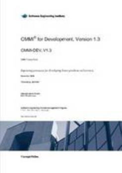 Paperback CMMI for Development v1.3 Book
