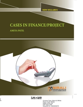 Paperback Cases in Finance / Project Book