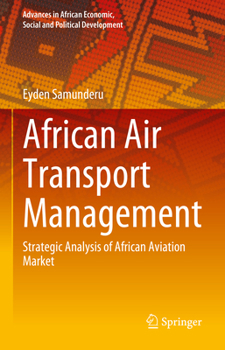 Hardcover African Air Transport Management: Strategic Analysis of African Aviation Market Book