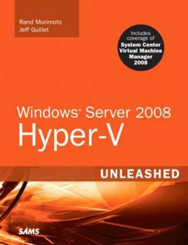 Paperback Windows Server 2008 Hyper-V Book
