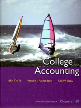 Hardcover College Acctg Chapters 1-30 Book