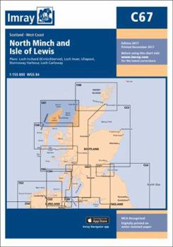 Map Imray Chart C67: North Minch and Isle of Lewis (C Series) Book