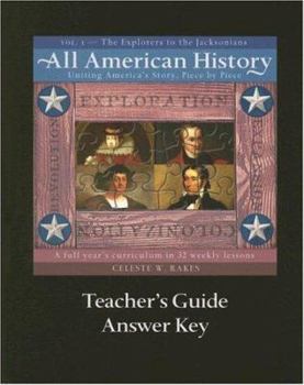 Paperback All American History, Volume 1: The Explorers to the Jacksonians Book
