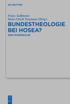 Hardcover Bundestheologie bei Hosea? [German] Book