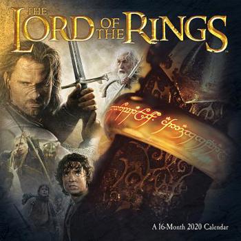 Calendar Cal-2020 the Lord of the Rings Wall Book