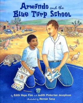 Paperback Armando and the Blue Tarp School Book