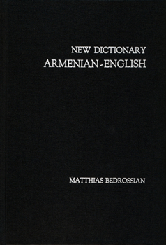 Hardcover New Dictionary Armenian-English Book