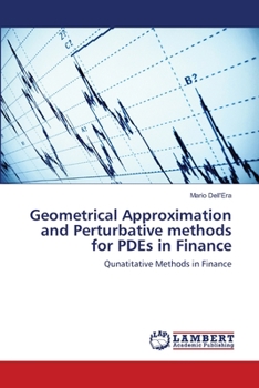 Paperback Geometrical Approximation and Perturbative methods for PDEs in Finance Book