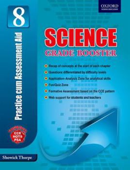 Paperback Science Grade Booster Coursebook - 8: Class 8 Book