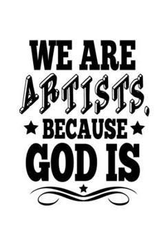 Notizbuch: Religion Künstler Gott Jesus Glaube Bibel Geschenk 120 Seiten, 6x9 (ca. A5),Blanko / Skizzen (German Edition)