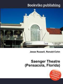 Paperback Saenger Theatre (Pensacola, Florida) Book