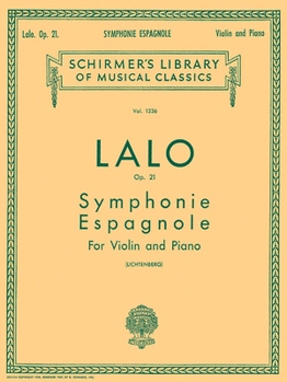 Paperback Symphonie Espagnole, Op. 21: Schirmer Library of Classics Volume 1236 Violin and Piano Book