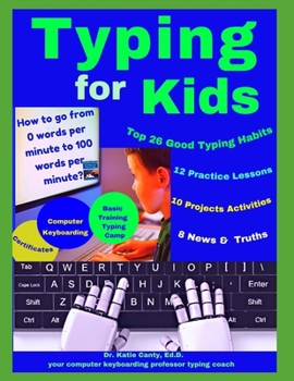 Paperback Typing for Kids Book