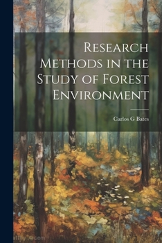 Paperback Research Methods in the Study of Forest Environment Book