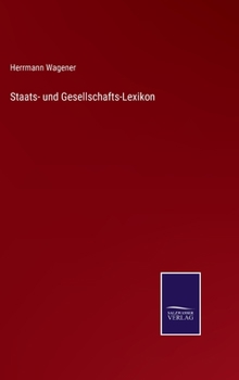 Hardcover Staats- und Gesellschafts-Lexikon [German] Book
