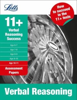 Paperback Verbal Reasoning Age 10-11 (Letts 11+ Success) Book