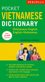 Paperback Periplus Pocket Vietnamese Dictionary: Vietnamese-English English-Vietnamese Book