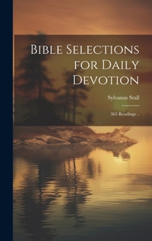 Hardcover Bible Selections for Daily Devotion; 365 Readings .. Book