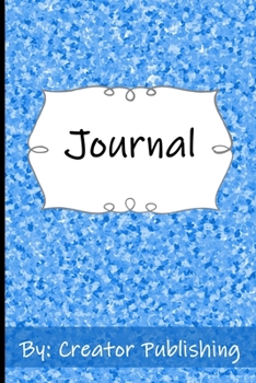 Blue Hearts Journal Notebook for Journaling: Pretty Hearts Journal, 120 lined pages for journaling