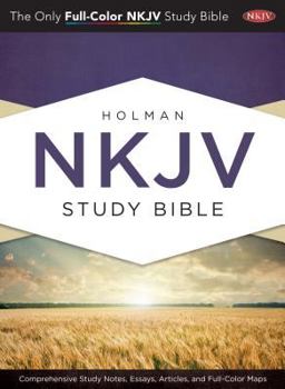 Hardcover Holman Study Bible-NKJV Book