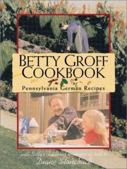 Hardcover Betty Groff Cookbook Book