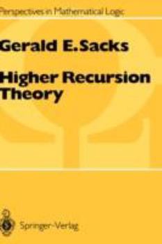 Hardcover Higher Recursion Theory Book