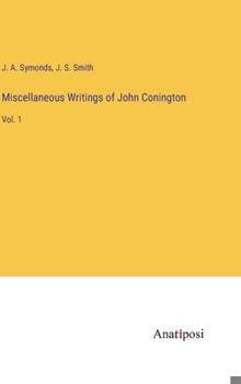 Hardcover Miscellaneous Writings of John Conington: Vol. 1 Book