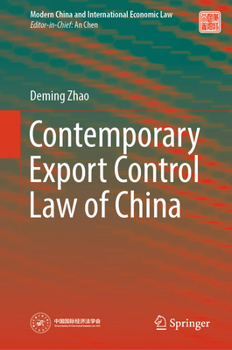 Hardcover Contemporary Export Control Law of China Book